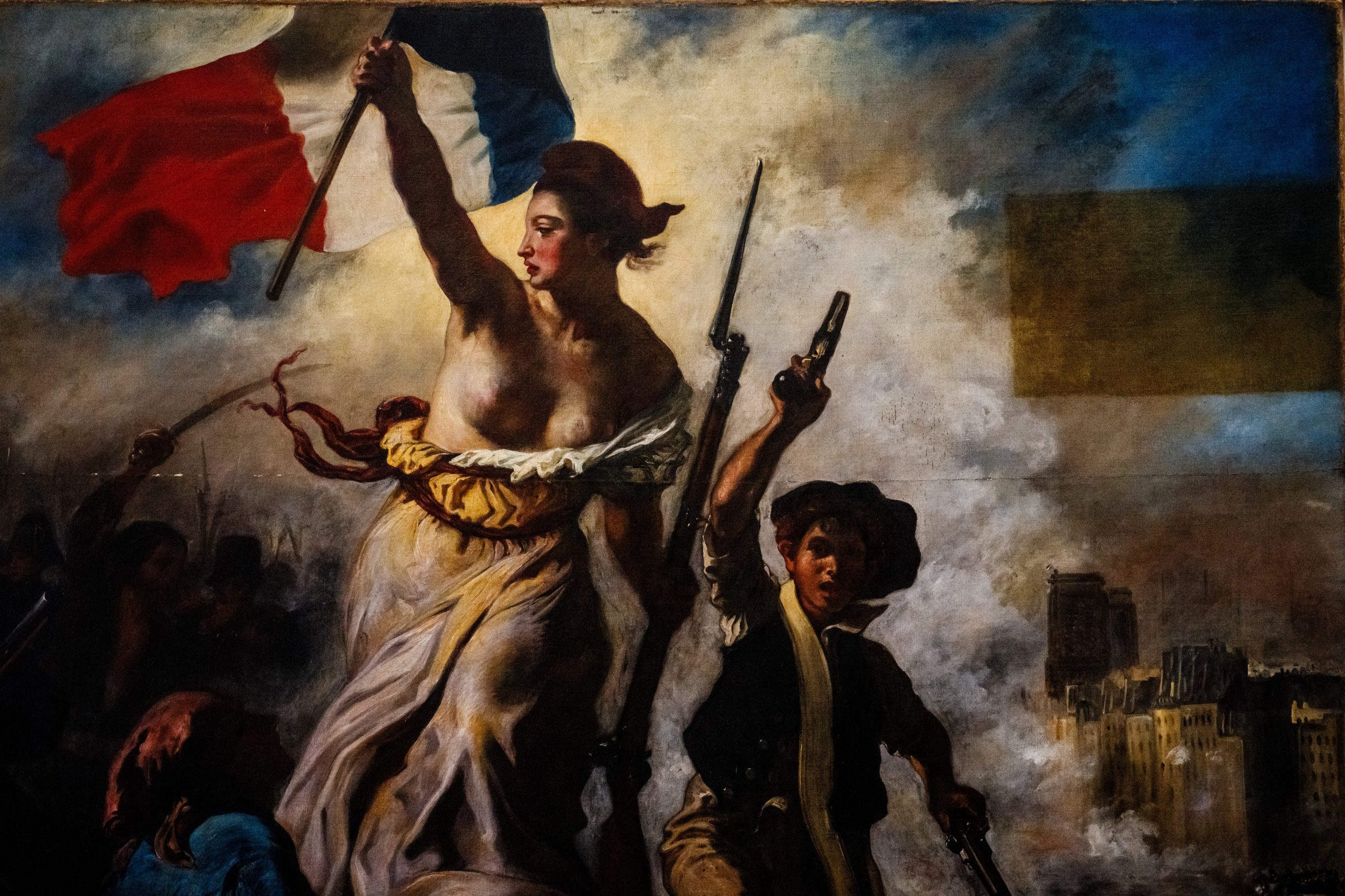 Se dice que Delacroix basó su Libertad en una lavandera llamada Anne-Charlotte que acudió a las barricadas